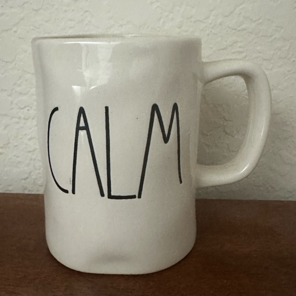 Rae Dunn M Stamped Calm Mug